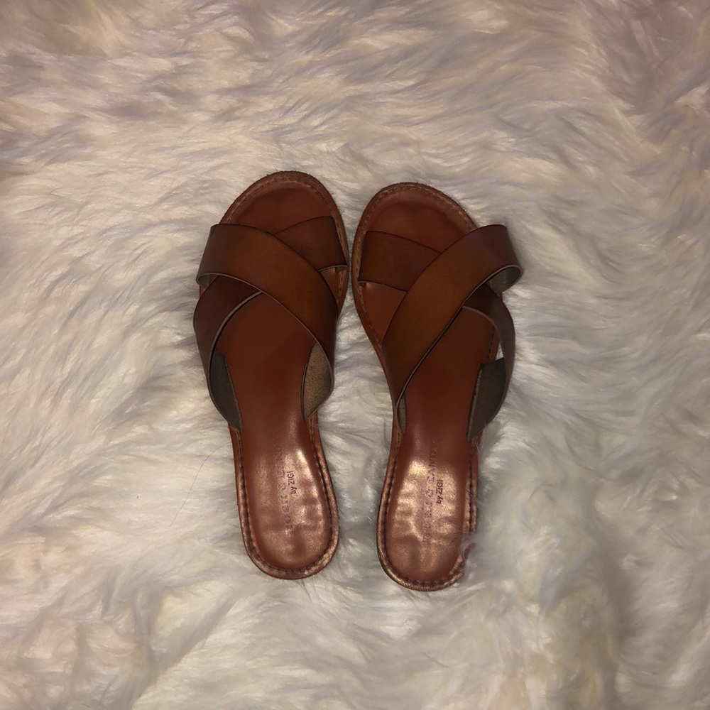 Brown sandals